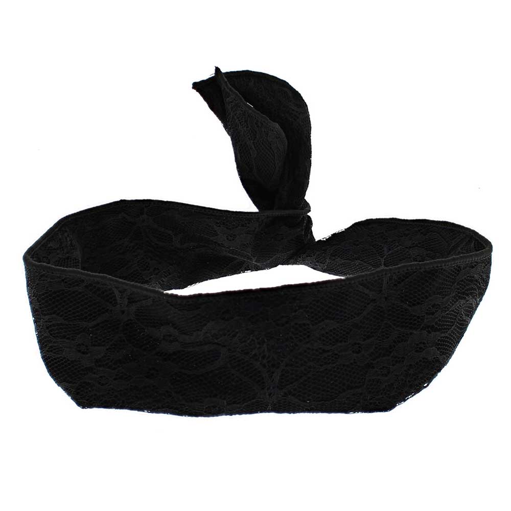 Zac's Alter Ego - Floral Bandeau de fil - Noir